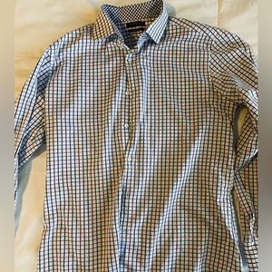 Men’s long sleeve button down dress shirt 16/34-35